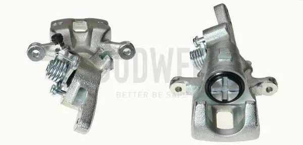 Bremssattel hinter der Achse Hinterachse rechts BUDWEG CALIPER 342261
