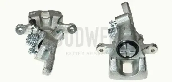 Bremssattel hinter der Achse Hinterachse rechts BUDWEG CALIPER 342261 Bild Bremssattel hinter der Achse Hinterachse rechts BUDWEG CALIPER 342261