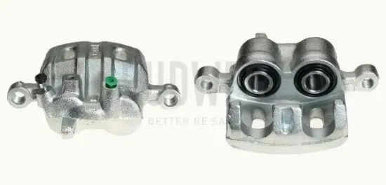 Bremssattel hinter der Achse Vorderachse rechts BUDWEG CALIPER 342349 Bild Bremssattel hinter der Achse Vorderachse rechts BUDWEG CALIPER 342349
