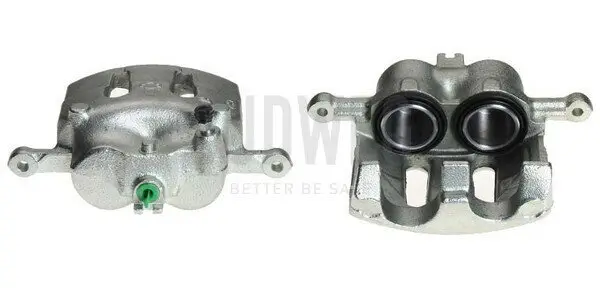 Bremssattel hinter der Achse Vorderachse links BUDWEG CALIPER 342354