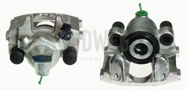 Bremssattel vor der Achse Hinterachse rechts BUDWEG CALIPER 342407