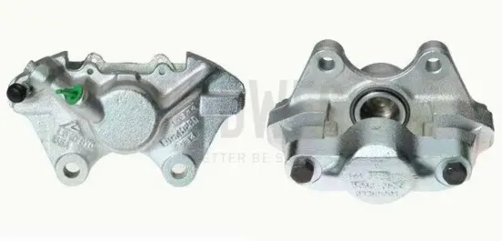 Bremssattel hinter der Achse Hinterachse rechts BUDWEG CALIPER 342503 Bild Bremssattel hinter der Achse Hinterachse rechts BUDWEG CALIPER 342503