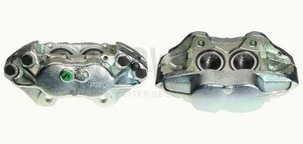 Bremssattel hinter der Achse Vorderachse links BUDWEG CALIPER 342512