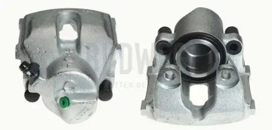 Bremssattel hinter der Achse Vorderachse rechts BUDWEG CALIPER 344145 Bild Bremssattel hinter der Achse Vorderachse rechts BUDWEG CALIPER 344145