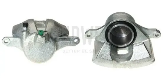 Bremssattel hinter der Achse Vorderachse rechts BUDWEG CALIPER 342593 Bild Bremssattel hinter der Achse Vorderachse rechts BUDWEG CALIPER 342593