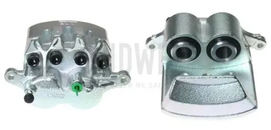 Bremssattel hinter der Achse Vorderachse rechts BUDWEG CALIPER 342597 Bild Bremssattel hinter der Achse Vorderachse rechts BUDWEG CALIPER 342597