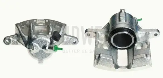 Bremssattel vor der Achse Vorderachse rechts BUDWEG CALIPER 342629 Bild Bremssattel vor der Achse Vorderachse rechts BUDWEG CALIPER 342629