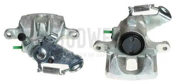 Bremssattel hinter der Achse Hinterachse rechts BUDWEG CALIPER 342651