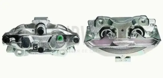 Bremssattel hinter der Achse Vorderachse rechts BUDWEG CALIPER 342653 Bild Bremssattel hinter der Achse Vorderachse rechts BUDWEG CALIPER 342653