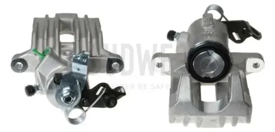 Bremssattel hinter der Achse Hinterachse rechts BUDWEG CALIPER 342661 Bild Bremssattel hinter der Achse Hinterachse rechts BUDWEG CALIPER 342661