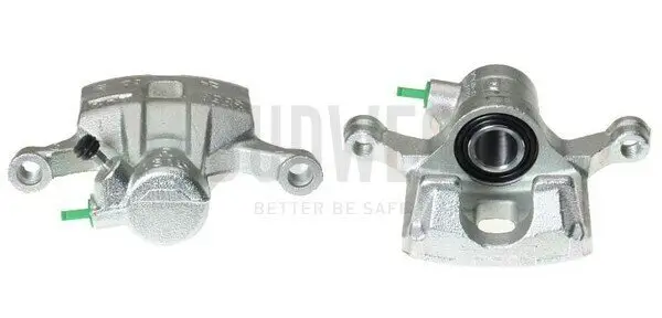Bremssattel hinter der Achse Hinterachse rechts BUDWEG CALIPER 342679