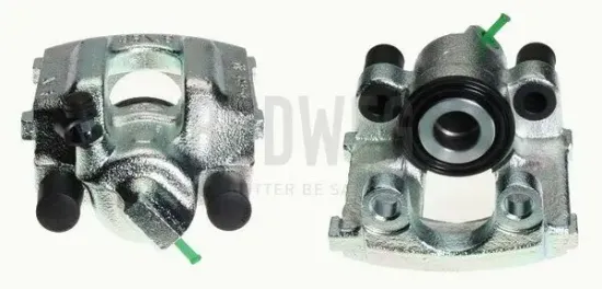Bremssattel hinter der Achse Hinterachse rechts BUDWEG CALIPER 342705 Bild Bremssattel hinter der Achse Hinterachse rechts BUDWEG CALIPER 342705