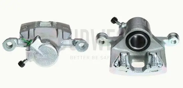 Bremssattel hinter der Achse Hinterachse rechts BUDWEG CALIPER 342785