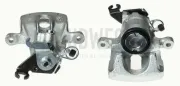 Bremssattel hinter der Achse Hinterachse links BUDWEG CALIPER 342790