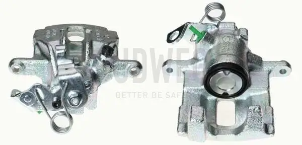 Bremssattel hinter der Achse Hinterachse links BUDWEG CALIPER 342822