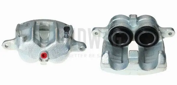 Bremssattel hinter der Achse Vorderachse links BUDWEG CALIPER 342826