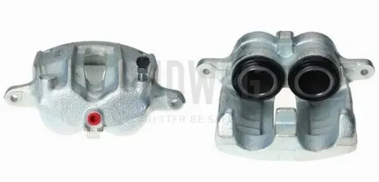 Bremssattel hinter der Achse Vorderachse links BUDWEG CALIPER 342826 Bild Bremssattel hinter der Achse Vorderachse links BUDWEG CALIPER 342826
