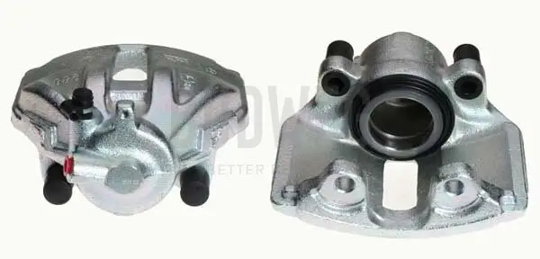 Bremssattel hinter der Achse Vorderachse rechts BUDWEG CALIPER 342839