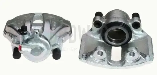 Bremssattel hinter der Achse Vorderachse rechts BUDWEG CALIPER 342839 Bild Bremssattel hinter der Achse Vorderachse rechts BUDWEG CALIPER 342839