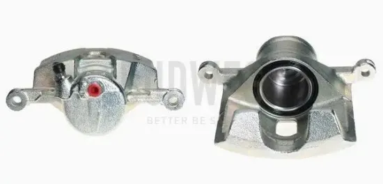 Bremssattel vor der Achse Vorderachse links BUDWEG CALIPER 342858 Bild Bremssattel vor der Achse Vorderachse links BUDWEG CALIPER 342858