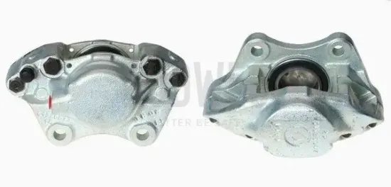 Bremssattel hinter der Achse Vorderachse rechts BUDWEG CALIPER 34285 Bild Bremssattel hinter der Achse Vorderachse rechts BUDWEG CALIPER 34285