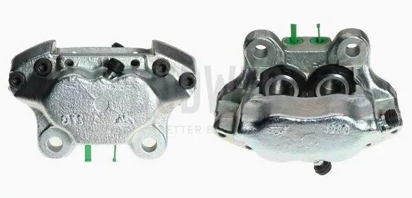 Bremssattel hinter der Achse Vorderachse links BUDWEG CALIPER 34286