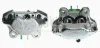 Bremssattel hinter der Achse Vorderachse links BUDWEG CALIPER 34286