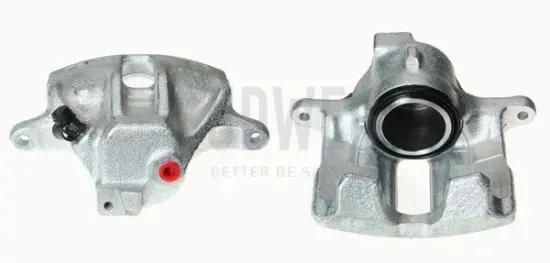 Bremssattel hinter der Achse Vorderachse rechts BUDWEG CALIPER 342881 Bild Bremssattel hinter der Achse Vorderachse rechts BUDWEG CALIPER 342881