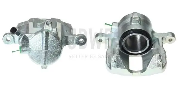 Bremssattel hinter der Achse Vorderachse rechts BUDWEG CALIPER 342915