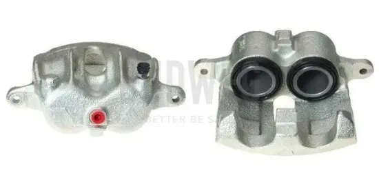 Bremssattel hinter der Achse Vorderachse links BUDWEG CALIPER 342922 Bild Bremssattel hinter der Achse Vorderachse links BUDWEG CALIPER 342922