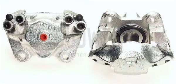 Bremssattel hinter der Achse Vorderachse rechts BUDWEG CALIPER 34293
