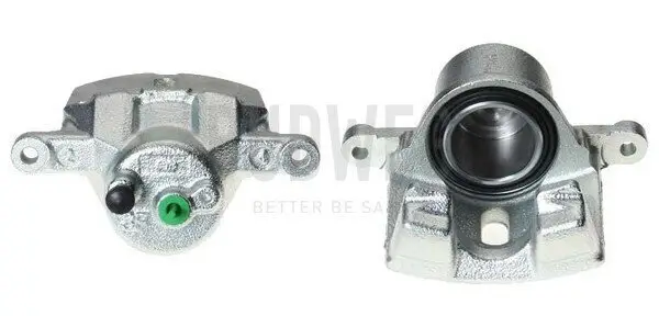 Bremssattel hinter der Achse Vorderachse rechts BUDWEG CALIPER 343463