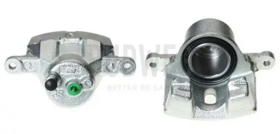 Bremssattel hinter der Achse Vorderachse rechts BUDWEG CALIPER 343463 Bild Bremssattel hinter der Achse Vorderachse rechts BUDWEG CALIPER 343463