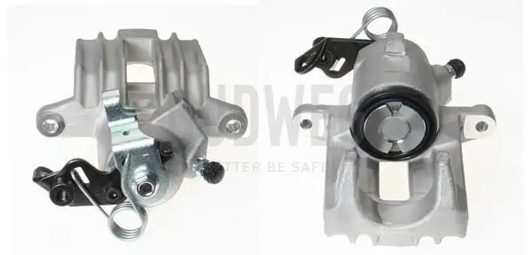 Bremssattel hinter der Achse Hinterachse links BUDWEG CALIPER 342964