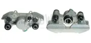 Bremssattel hinter der Achse Hinterachse links BUDWEG CALIPER 343978