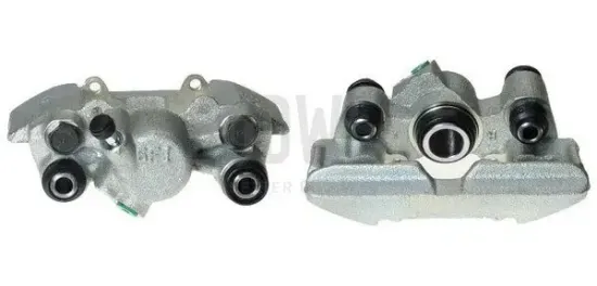 Bremssattel hinter der Achse Hinterachse rechts BUDWEG CALIPER 343979 Bild Bremssattel hinter der Achse Hinterachse rechts BUDWEG CALIPER 343979