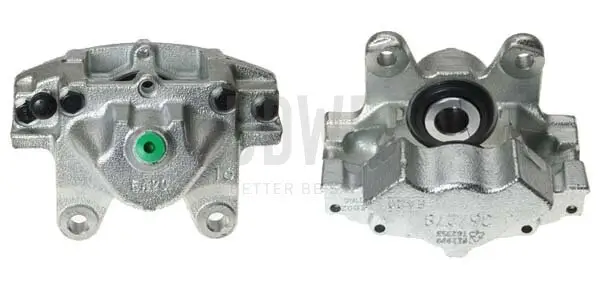 Bremssattel hinter der Achse Hinterachse rechts BUDWEG CALIPER 342999