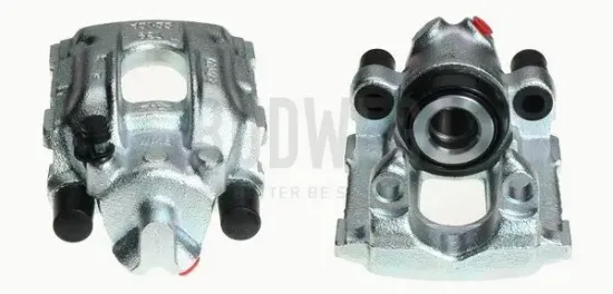 Bremssattel hinter der Achse Hinterachse rechts BUDWEG CALIPER 343011 Bild Bremssattel hinter der Achse Hinterachse rechts BUDWEG CALIPER 343011