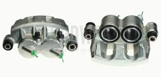 Bremssattel vor der Achse Vorderachse rechts BUDWEG CALIPER 343045 Bild Bremssattel vor der Achse Vorderachse rechts BUDWEG CALIPER 343045