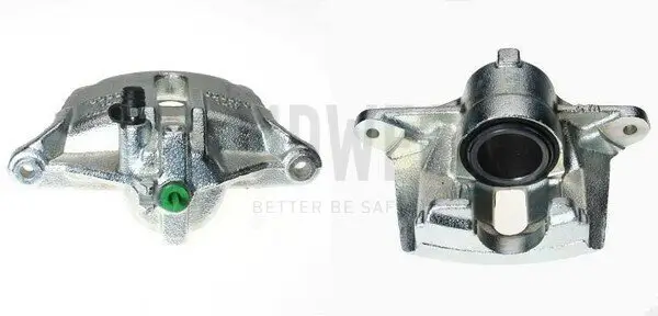 Bremssattel vor der Achse Vorderachse links BUDWEG CALIPER 343064
