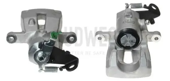 Bremssattel hinter der Achse Hinterachse links BUDWEG CALIPER 343068 Bild Bremssattel hinter der Achse Hinterachse links BUDWEG CALIPER 343068