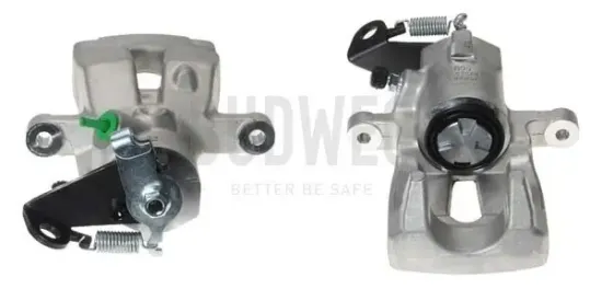 Bremssattel hinter der Achse Hinterachse rechts BUDWEG CALIPER 343069 Bild Bremssattel hinter der Achse Hinterachse rechts BUDWEG CALIPER 343069