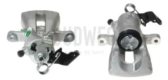 Bremssattel hinter der Achse Hinterachse rechts BUDWEG CALIPER 343071 Bild Bremssattel hinter der Achse Hinterachse rechts BUDWEG CALIPER 343071