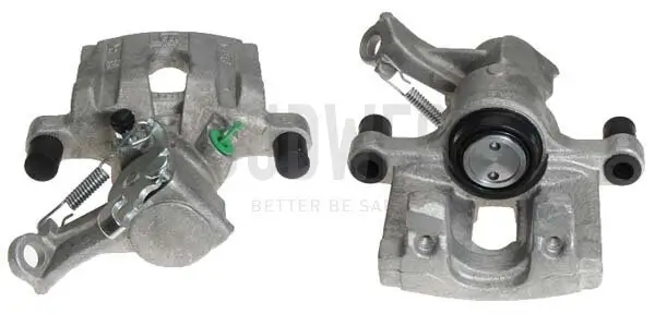 Bremssattel hinter der Achse Hinterachse rechts BUDWEG CALIPER 343099