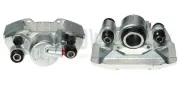 Bremssattel hinter der Achse Hinterachse links BUDWEG CALIPER 343126