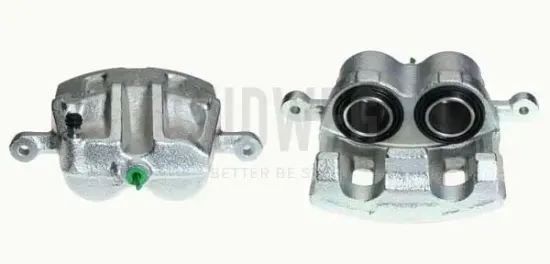 Bremssattel hinter der Achse Vorderachse rechts BUDWEG CALIPER 344471 Bild Bremssattel hinter der Achse Vorderachse rechts BUDWEG CALIPER 344471