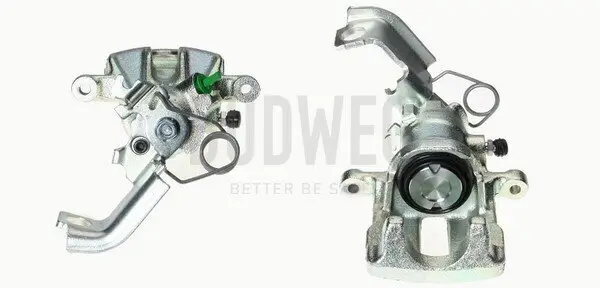 Bremssattel hinter der Achse Hinterachse links BUDWEG CALIPER 343170