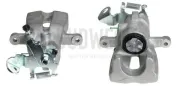 Bremssattel hinter der Achse Hinterachse rechts BUDWEG CALIPER 343215