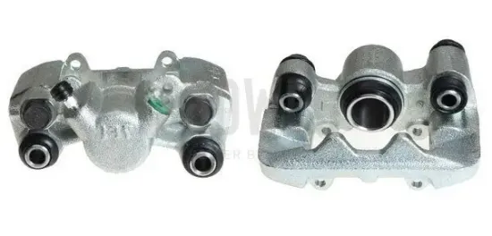 Bremssattel hinter der Achse Hinterachse rechts BUDWEG CALIPER 343257 Bild Bremssattel hinter der Achse Hinterachse rechts BUDWEG CALIPER 343257