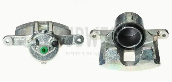 Bremssattel vor der Achse Vorderachse rechts BUDWEG CALIPER 343265
